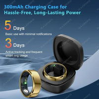 Smart Health Ring – Heart Rate, Blood Pressure & Sleep Monitoring - TREASURE ESHOP