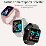 Smartwatch Damen & Herren | Fitness-Tracker mit Herzfrequenzmesser