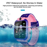 Kinder-Smartwatch mit GPS-Ortung, SIM-Karte, Anruf- & SOS-Funktion, Kamera – Wasserdicht (IP67)