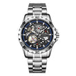 Steampunk Skeleton Automatic Watch for Men | Luxury Mechanical Timepiece - TREASURE ESHOP
