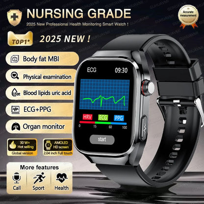Three Highs Smartwatch TK16 | ECG, Blood Pressure & Body Analysis - TREASURE ESHOP