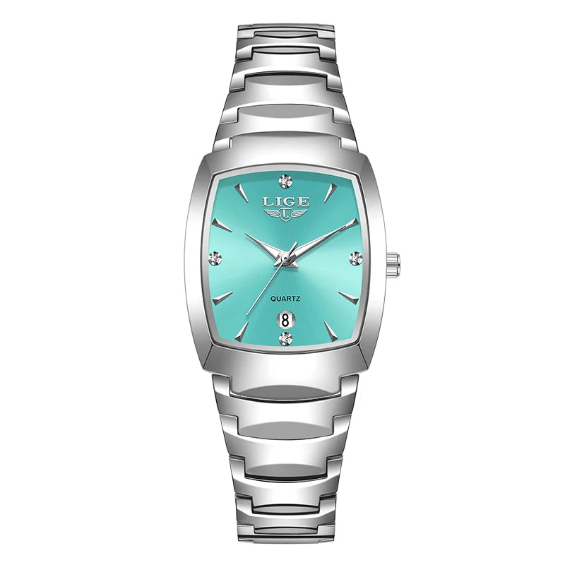 Women’s Luxury Stainless Steel Quartz Watch – Elegant Business Ladies Fashion Wristwatch - TREASURE ESHOP