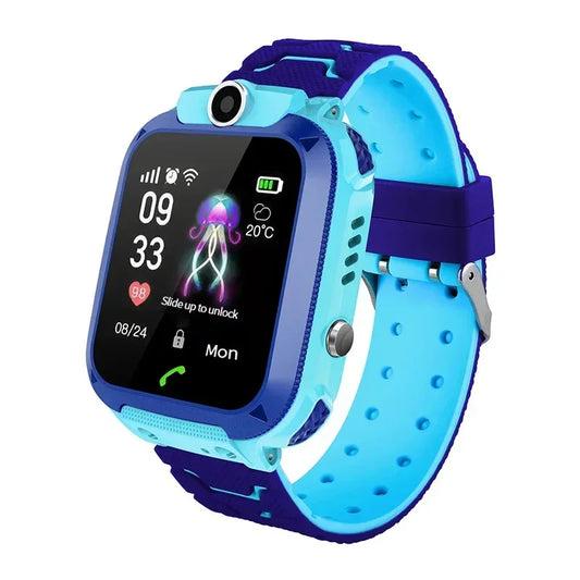 Kinder-Smartwatch mit GPS-Ortung, SIM-Karte, Anruf- & SOS-Funktion, Kamera – Wasserdicht (IP67)