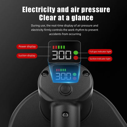 300KG Electric Vacuum Lifter | Dual Motor Industrial Tool - TREASURE ESHOP