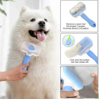 FurGone Self-Cleaning Pet Brush – Remove Loose Hair in Seconds (For Dogs & Cats)