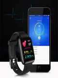 Smartwatch Damen & Herren | Fitness-Tracker mit Herzfrequenzmesser