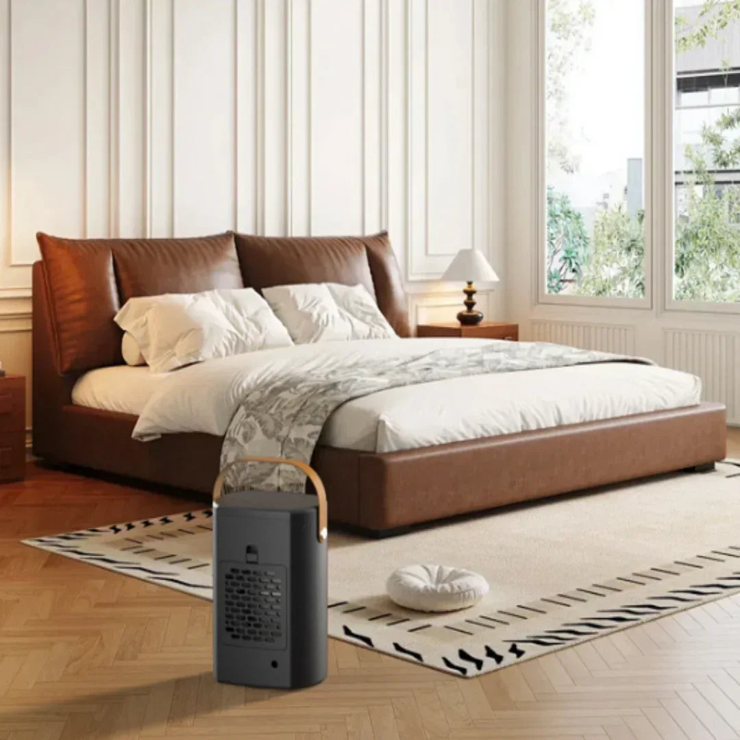 Compact Ceramic Space Heater with Thermostat & LED Display - TREASURE ESHOP