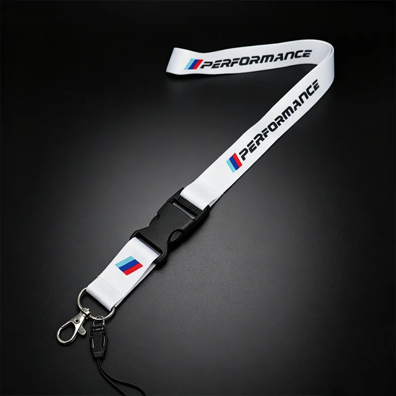 BMW M Performance Schlüsselanhänger mit Fahrzeug-Logo