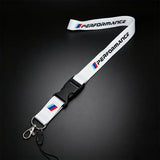 BMW M Performance Schlüsselanhänger mit Fahrzeug-Logo