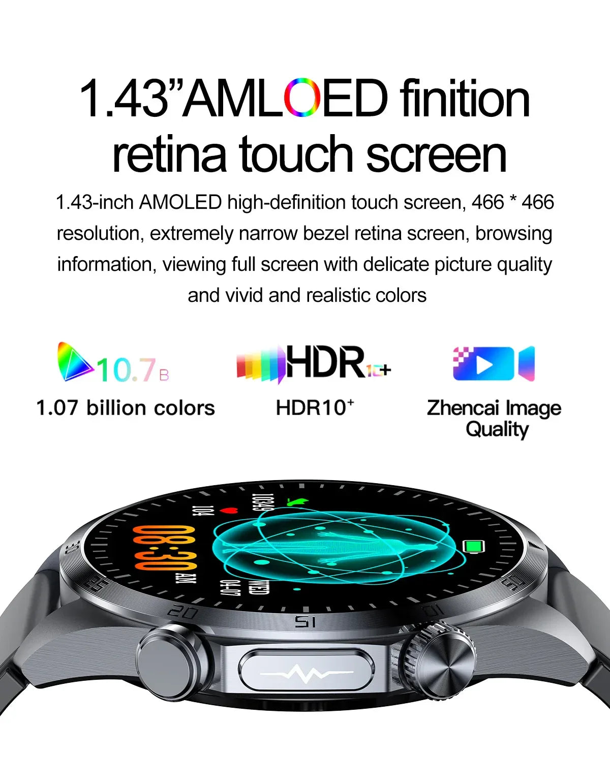 ECG+PPG Smart Health Watch | AI Blood Lipid & Fitness Tracker - TREASURE ESHOP