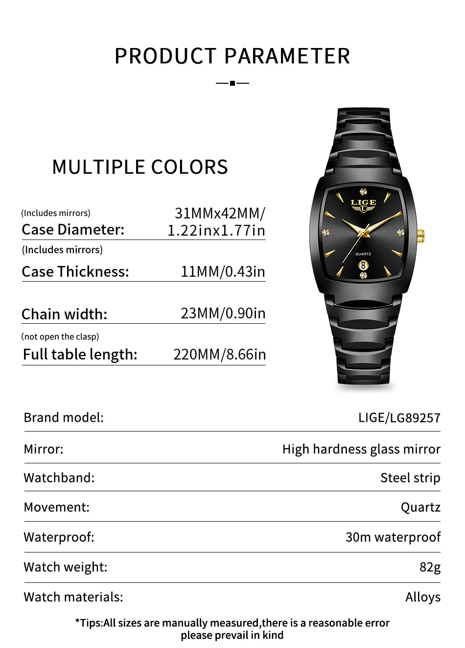 Women’s Luxury Stainless Steel Quartz Watch – Elegant Business Ladies Fashion Wristwatch - TREASURE ESHOP