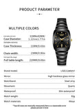 Women’s Luxury Stainless Steel Quartz Watch – Elegant Business Ladies Fashion Wristwatch - TREASURE ESHOP