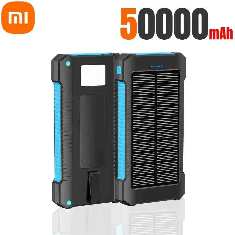 500000mAh Solar Power Bank – Super Fast Charging Outdoor Portable Battery