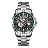 Steampunk Skeleton Automatic Watch for Men | Luxury Mechanical Timepiece - TREASURE ESHOP
