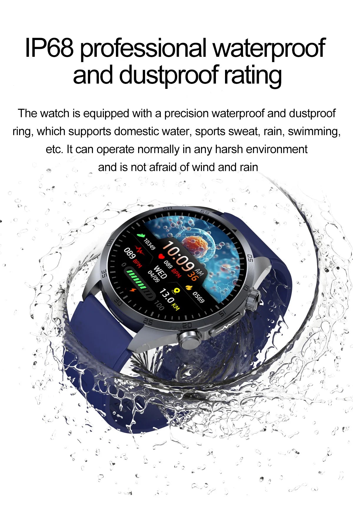 ECG+PPG Smart Health Watch | AI Blood Lipid & Fitness Tracker - TREASURE ESHOP