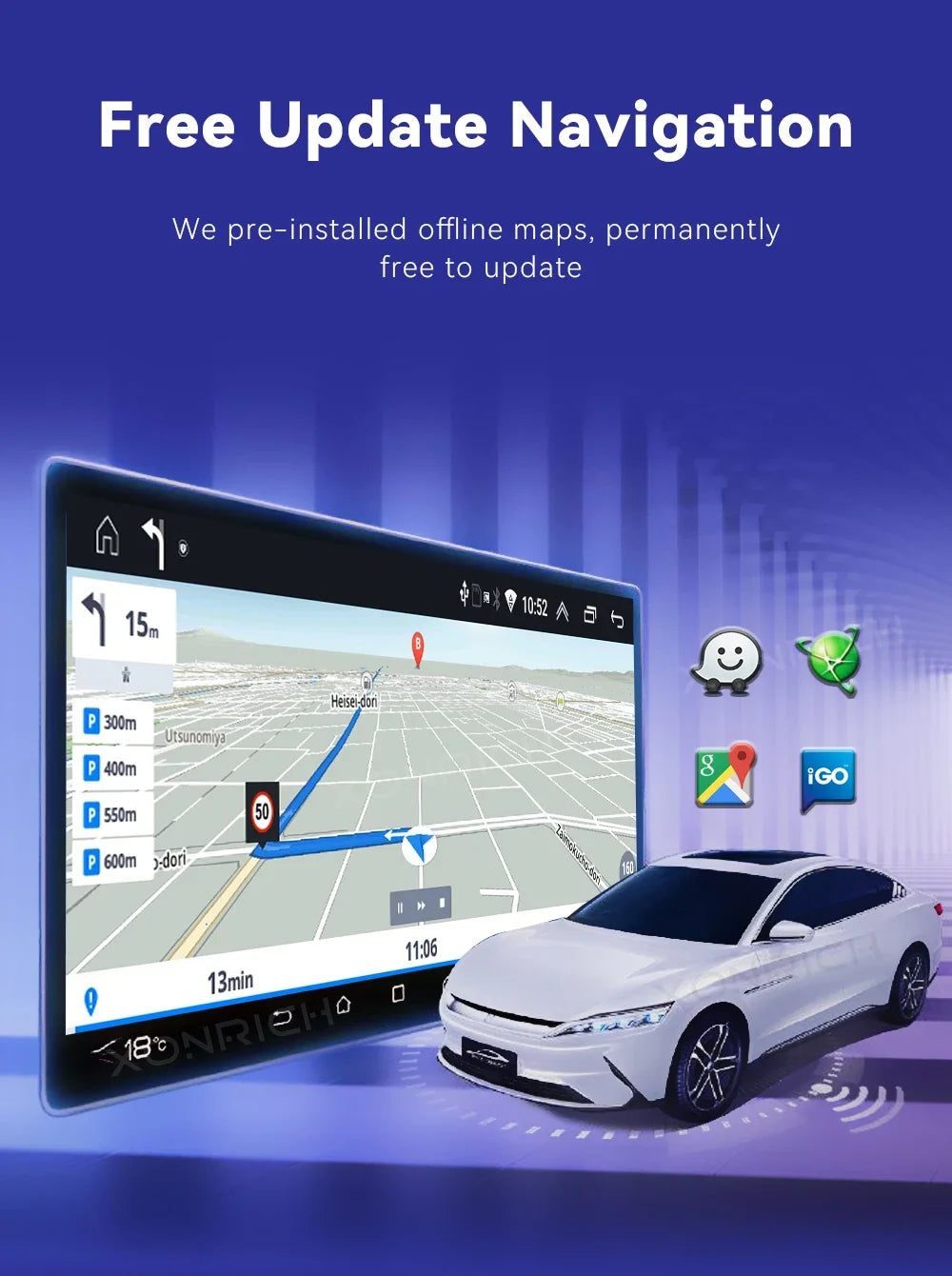 Android 14 Car Radio BMW 3/5 Series | CarPlay & GPS - TREASURE ESHOP