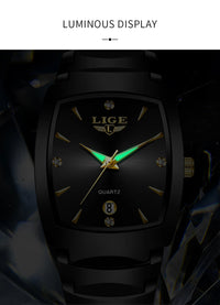 Women’s Luxury Stainless Steel Quartz Watch – Elegant Business Ladies Fashion Wristwatch - TREASURE ESHOP