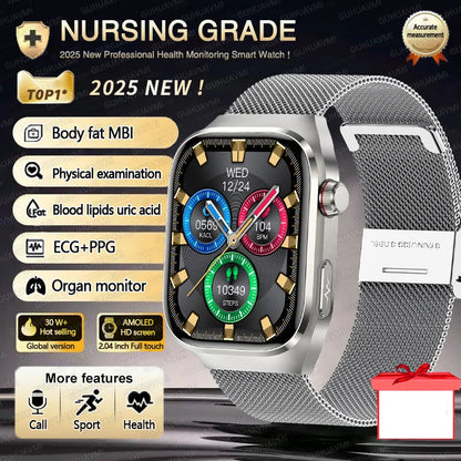 Three Highs Smartwatch TK16 | ECG, Blood Pressure & Body Analysis - TREASURE ESHOP