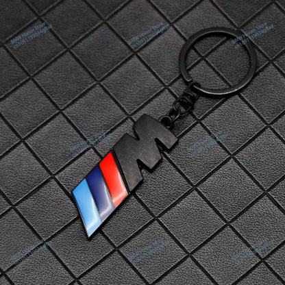 BMW Metal PU Leather Keychain – Luxury Car Logo Key Ring Accessory - TREASURE ESHOP