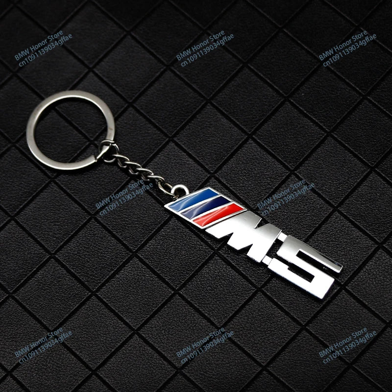 BMW Metal PU Leather Keychain – Luxury Car Logo Key Ring Accessory - TREASURE ESHOP
