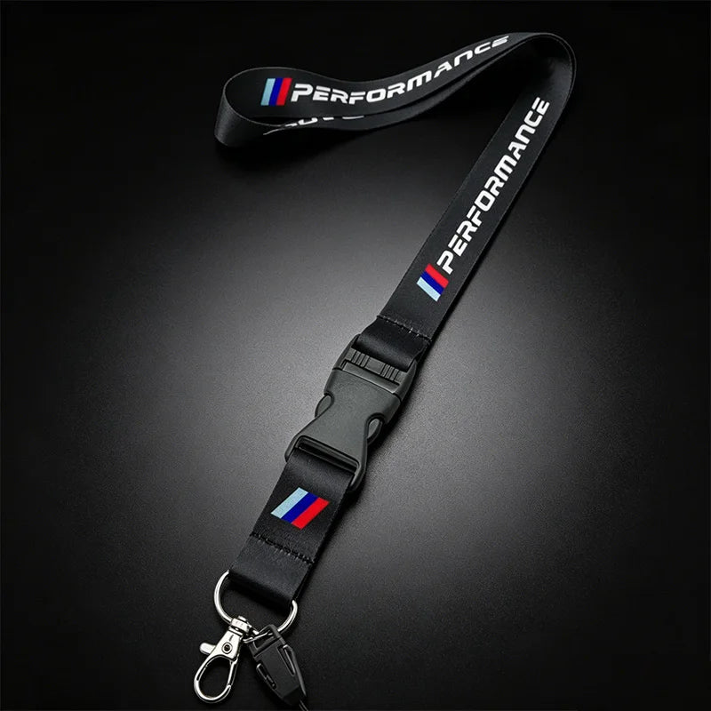 BMW M Performance Schlüsselanhänger mit Fahrzeug-Logo