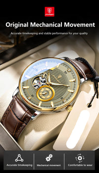 Men’s Automatic Mechanical Watch | Skeleton Tourbillon - TREASURE ESHOP