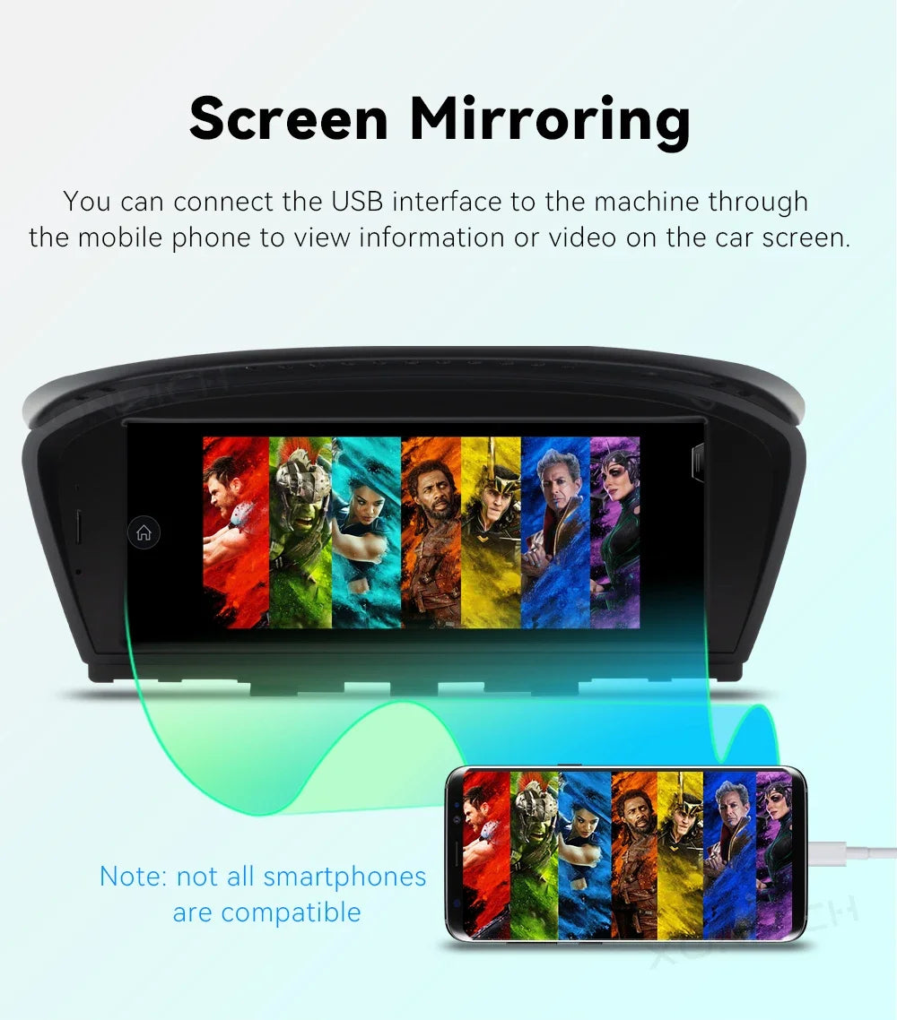 Android 14 Car Radio BMW 3/5 Series | CarPlay & GPS - TREASURE ESHOP