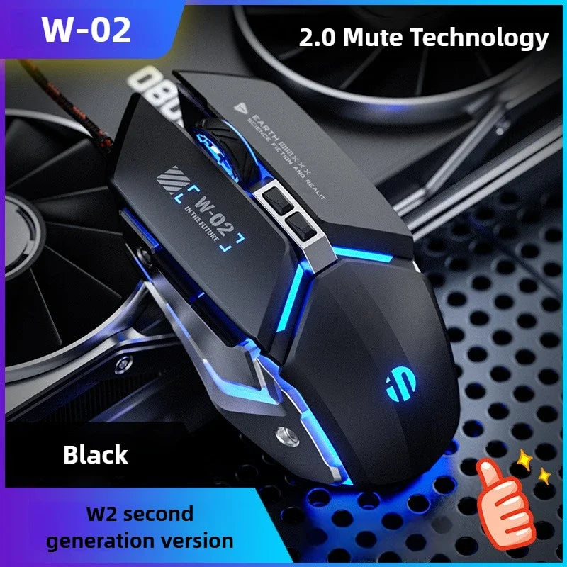 USB Wired Gaming Mouse – 4000 DPI RGB Style Gamer Mouse - TREASURE ESHOP