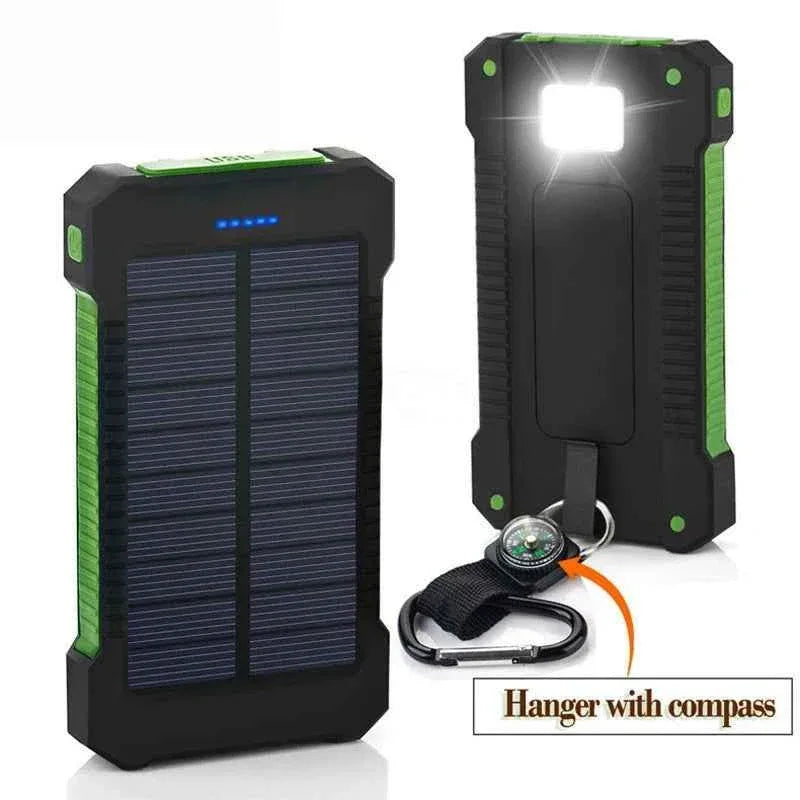 500000mAh Solar Power Bank – Super Fast Charging Outdoor Portable Battery