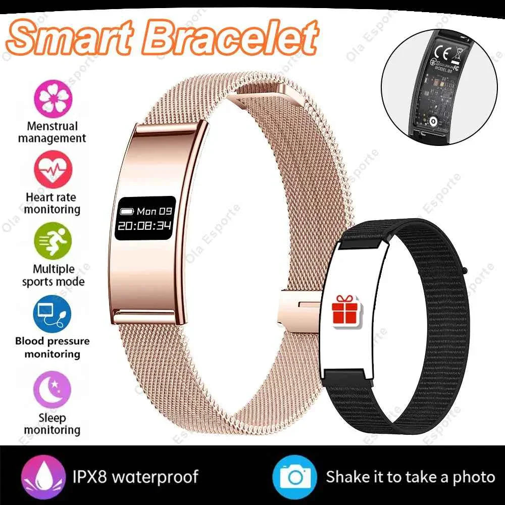 Sports Step Count Smart Bracelet Men Women Health Monitoring Fitness Smart Watch Heart Rate Sleep Monitoring Smart Band