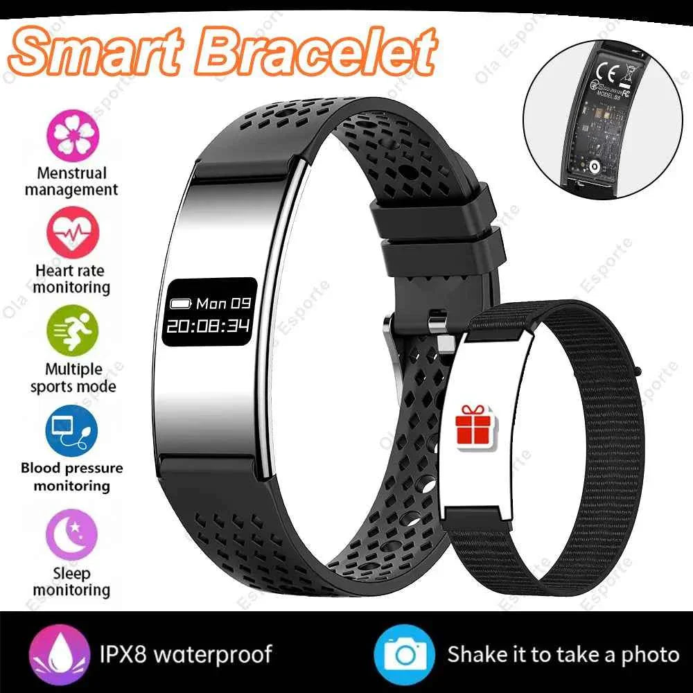 Sports Step Count Smart Bracelet Men Women Health Monitoring Fitness Smart Watch Heart Rate Sleep Monitoring Smart Band
