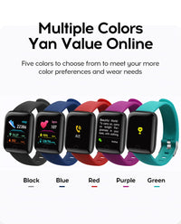 Smartwatch Damen & Herren | Fitness-Tracker mit Herzfrequenzmesser