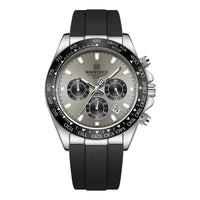 Watches For men Silicone Band Sport Watch Casual Luminous Chronograph Wristwatch
