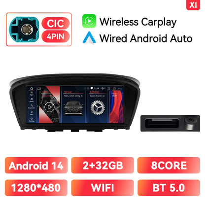 Android 14 Car Radio BMW 3/5 Series | CarPlay & GPS - TREASURE ESHOP