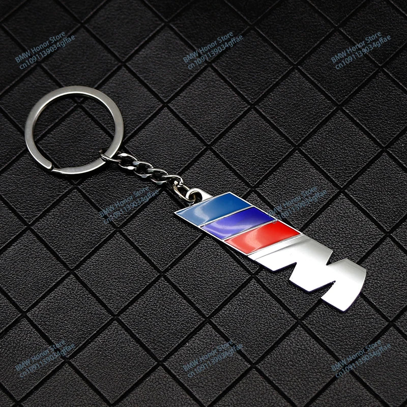 BMW Metal PU Leather Keychain – Luxury Car Logo Key Ring Accessory - TREASURE ESHOP