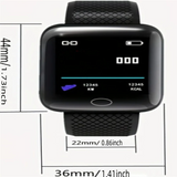 Smartwatch Damen & Herren | Fitness-Tracker mit Herzfrequenzmesser