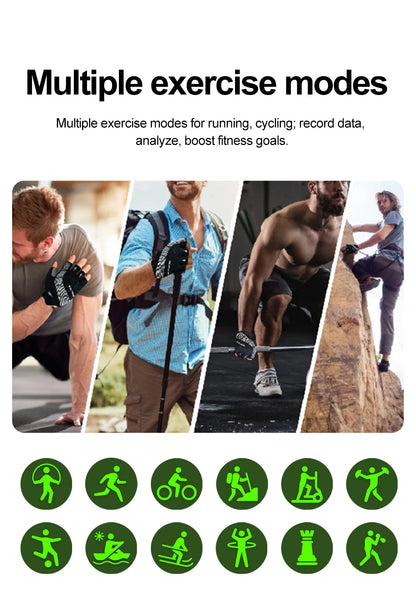 ECG+PPG Smart Watch | Uric Acid & Blood Pressure Tracker - TREASURE ESHOP