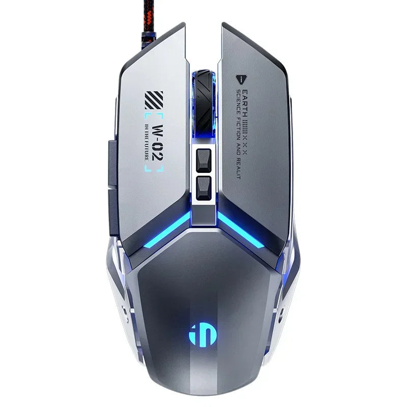 USB Wired Gaming Mouse – 4000 DPI RGB Style Gamer Mouse - TREASURE ESHOP