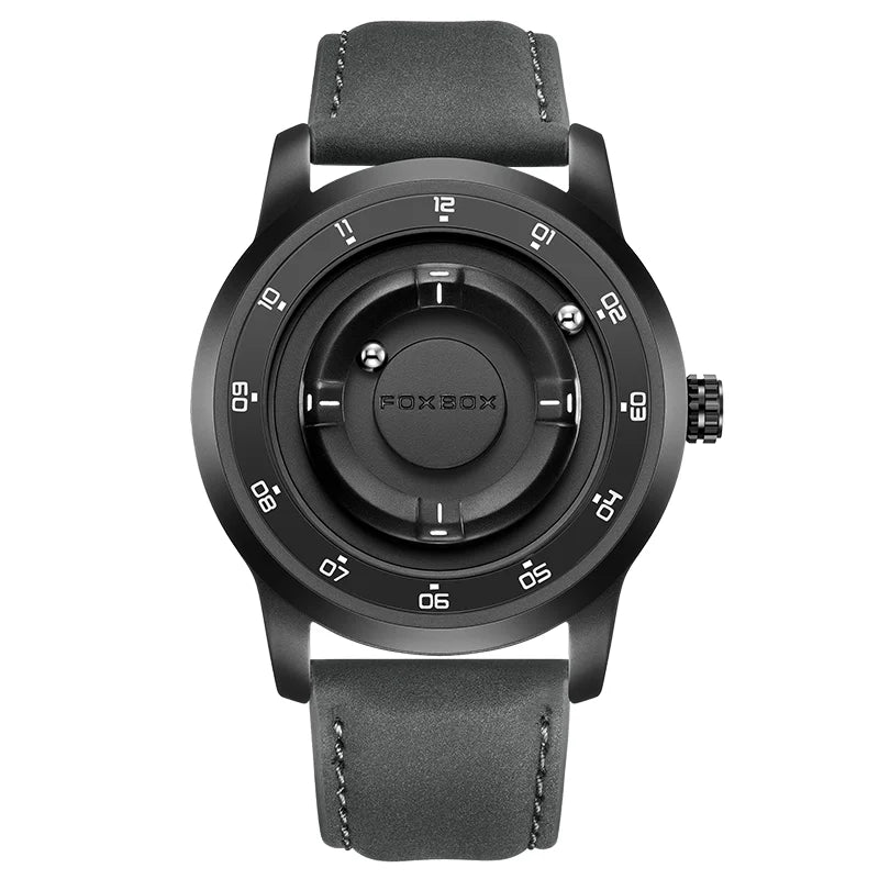 Planet Design Magnetic Pointer Watch – Waterproof Fashion Quartz Watch for Men - TREASURE ESHOP
