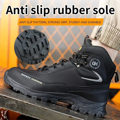 Men’s Waterproof Steel Toe Safety Boots | Work Sneakers - TREASURE ESHOP
