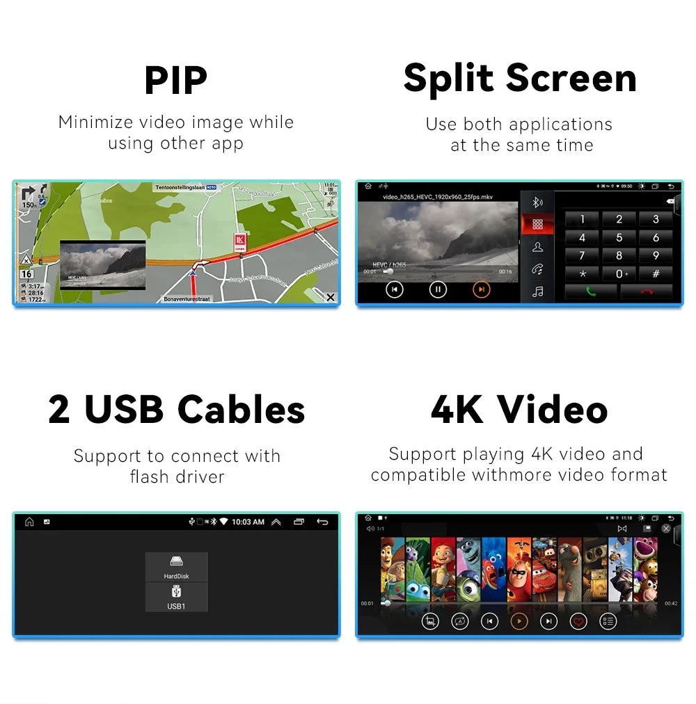 Android 14 Car Radio BMW 3/5 Series | CarPlay & GPS - TREASURE ESHOP