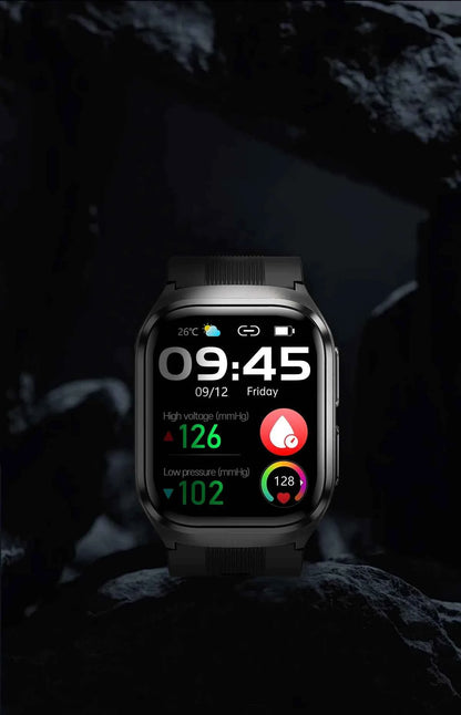 HUAWEI S17 Air Bag Smartwatch – 2.06” AMOLED HD | ECG + PPG | True Blood Pressure, Blood Fat SpO2 Monitor | NFC + Bluetooth Call