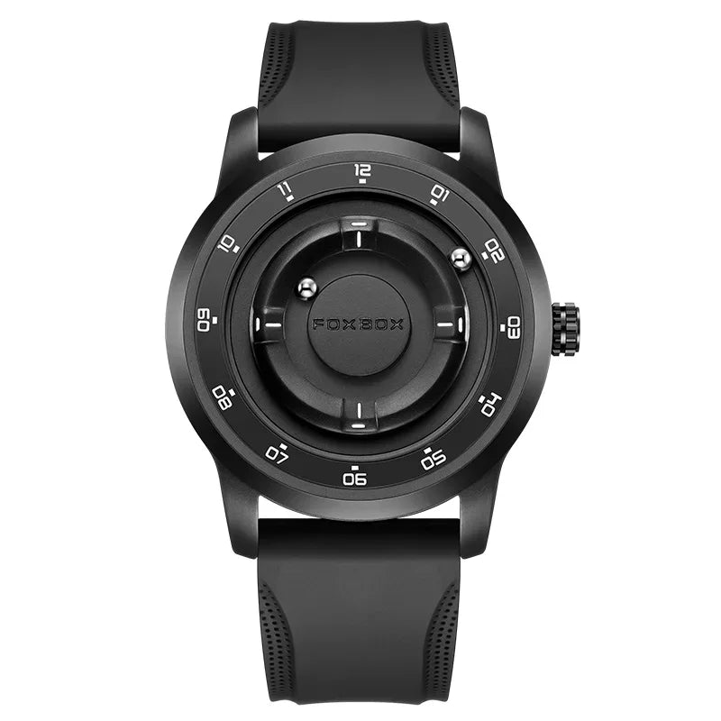 Planet Design Magnetic Pointer Watch – Waterproof Fashion Quartz Watch for Men - TREASURE ESHOP
