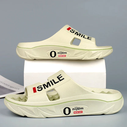 Men’s Massage Slippers – Soft EVA Summer Slides for Indoor & Outdoor