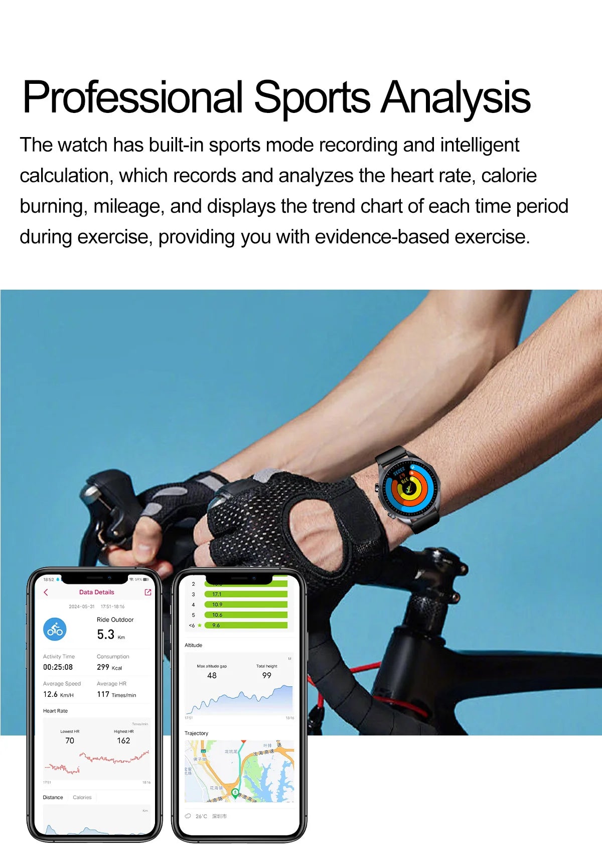 ECG+PPG Smart Health Watch | AI Blood Lipid & Fitness Tracker - TREASURE ESHOP