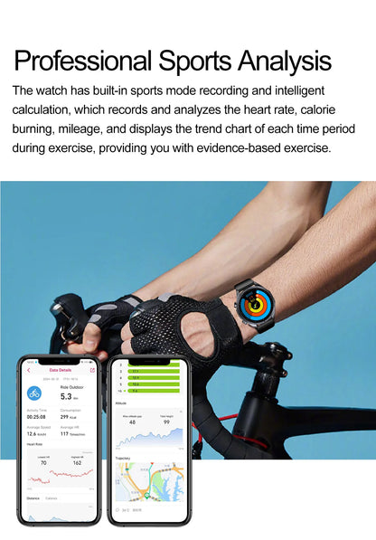 ECG+PPG Smart Health Watch | AI Blood Lipid & Fitness Tracker - TREASURE ESHOP