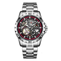 Steampunk Skeleton Automatic Watch for Men | Luxury Mechanical Timepiece - TREASURE ESHOP