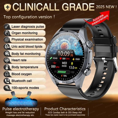 ECG+PPG Smart Health Watch | AI Blood Lipid & Fitness Tracker - TREASURE ESHOP