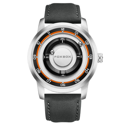 Planet Design Magnetic Pointer Watch – Waterproof Fashion Quartz Watch for Men - TREASURE ESHOP