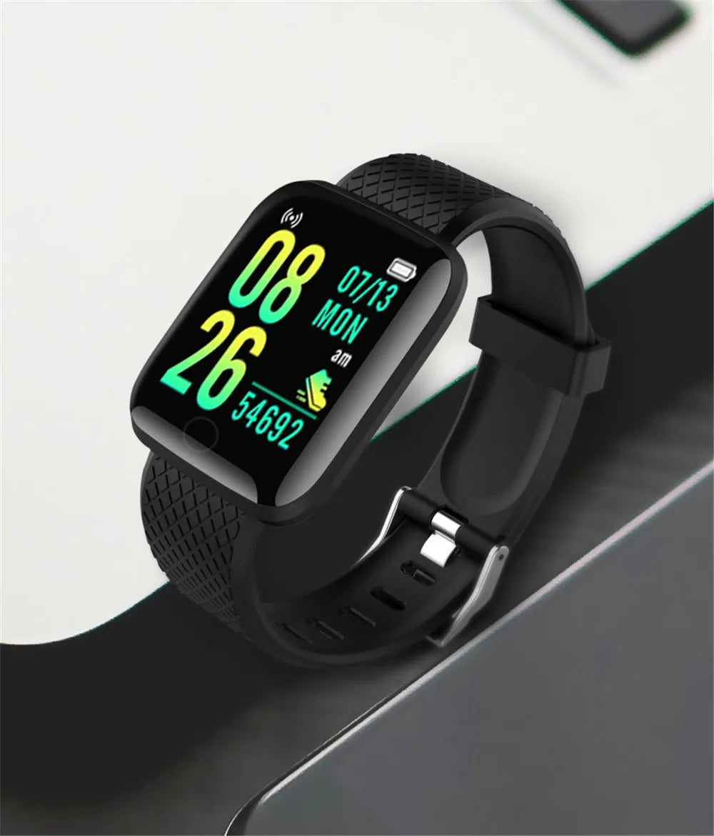Smartwatch Damen & Herren | Fitness-Tracker mit Herzfrequenzmesser